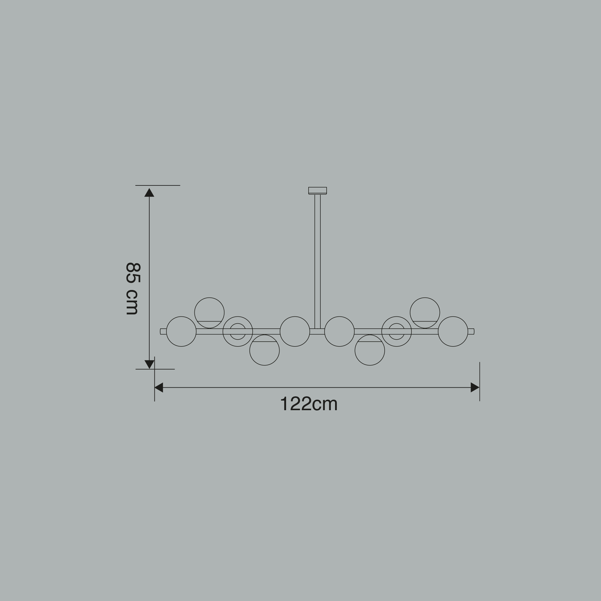 ZIA  10  Pearl ball Pendant light 